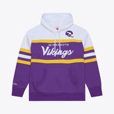 Minnesota Vikings Head Coach Hoodie Purple - Mitchell & Ness