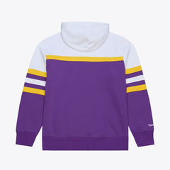 Minnesota Vikings Head Coach Hoodie Purple - Mitchell & Ness