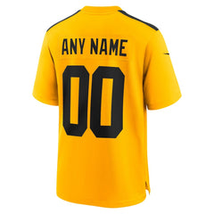 Pittsburgh Steelers Youth Alternate 1933 Throwback Game Custom Jersey Gold - Nike