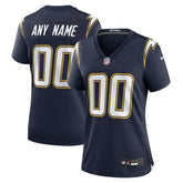 Los Angeles Chargers Women's Alternate Super Chargers Game Custom Jersey Navy - Nike