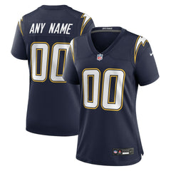Los Angeles Chargers Women's Alternate Super Chargers Game Custom Jersey Navy - Nike
