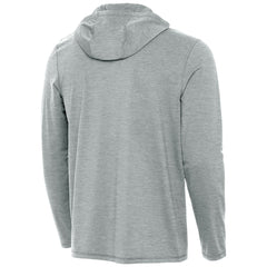 NBA - Oklahoma City Thunder Antigua 2025 NBA Finals Champions Tidy Quarter-Zip Hoodie - Heather Gray