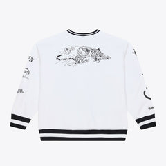 Cincinnati Bengals Arctic Fleece Sweatshirt White - Mitchell & Ness