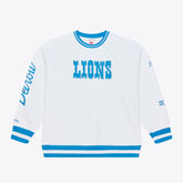 Detroit Lions Arctic Fleece Sweatshirt White - Mitchell & Ness