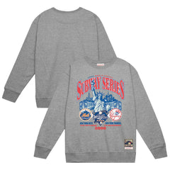 New York Yankees vs. New York Mets Mitchell & Ness 2000 World Series Pullover Sweatshirt for sale