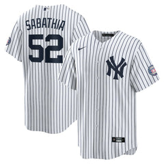 CC Sabathia New York Yankees Nike 2025 Baseball Hall of Fame Name & Number Retired Replica Jersey discount