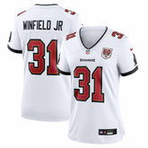Antoine Winfield Jr. Tampa Bay Buccaneers Women's 50th Season Patch Game Jersey White - Nike