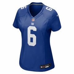 Jaxson Dart New York Giants Women's Team Game Jersey Royal - Nike