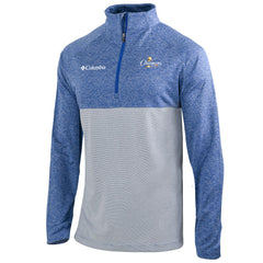 Columbia - Oklahoma City Thunder 2025 NBA Finals Champions Rockin' It Raglan Omni-Wick Quarter-Zip Pullover - Blue