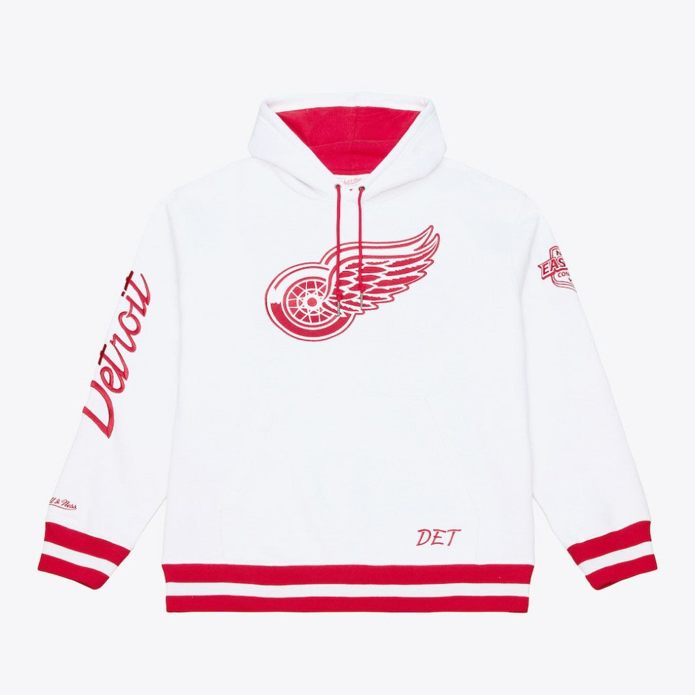 Detroit Red Wings - Mitchell & Ness Arctic Fleece Hoodie White
