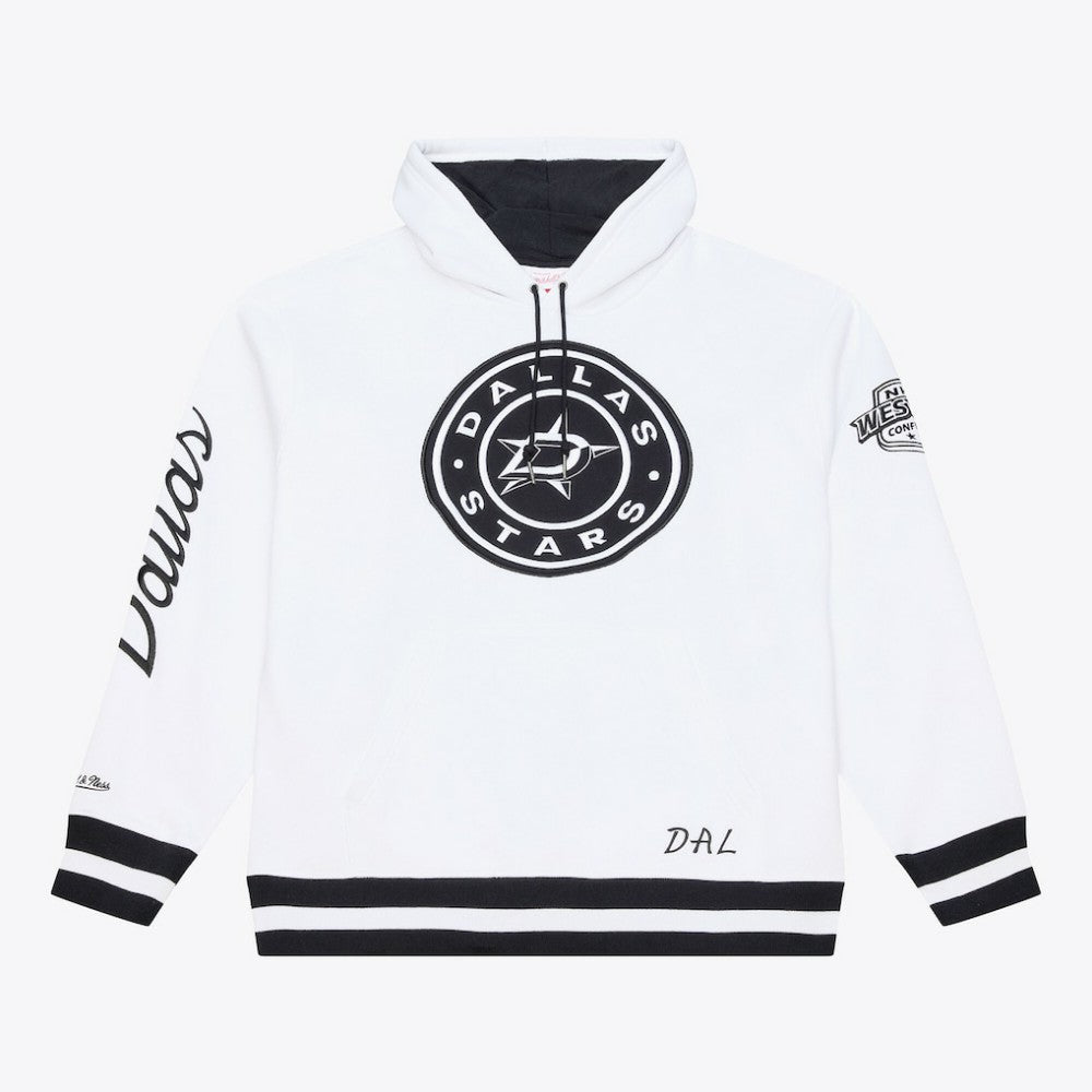 Dallas Stars - Mitchell & Ness Arctic Fleece Hoodie White
