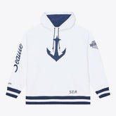 Seattle Kraken Mitchell & Ness Arctic Fleece Hoodie White