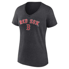 Boston Red Sox Women's Team Lockup V-Neck T-Shirt for sale