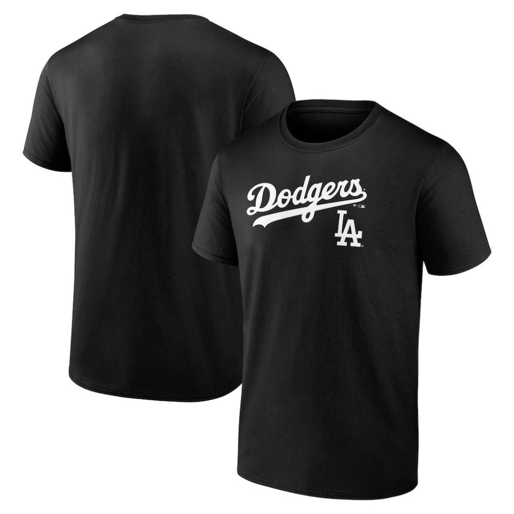 Los Angeles Dodgers Team Lockup T-Shirt Near Me