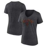 San Francisco Giants Women's Team Lockup V-Neck T-Shirt for sale