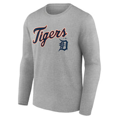 Detroit Tigers Team Lockup Long Sleeve T-Shirt Clearance