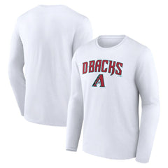 Arizona Diamondbacks Team Lockup Long Sleeve T-Shirt Sale