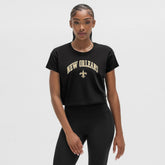 New Orleans Saints lululemon Women's Cates T-Shirt Black - NFL