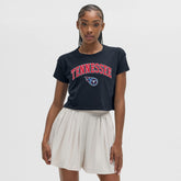 Tennessee Titans lululemon Women's Cates T-Shirt Navy - NFL