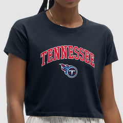 Tennessee Titans lululemon Women's Cates T-Shirt Navy - NFL