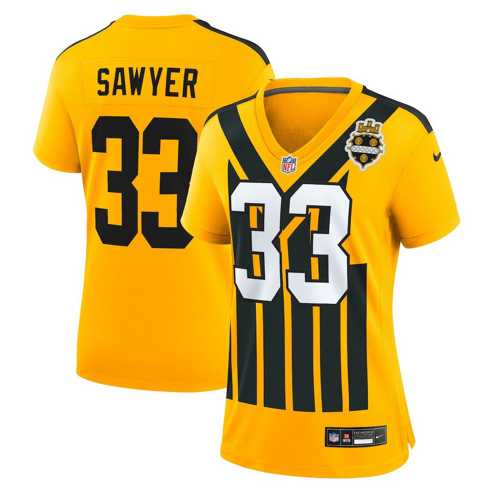 Jack Sawyer Pittsburgh Steelers Women's Alternate Game Jersey Gold - Nike