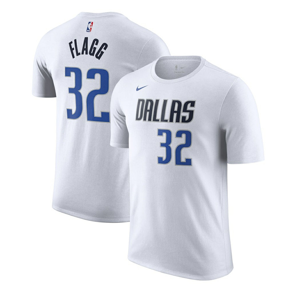 Nike - Cooper Flagg Dallas Mavericks 2025 NBA Draft First Round Pick Association Edition Name & Number T-Shirt - White