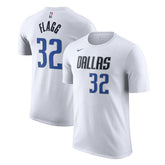 Nike - Cooper Flagg Dallas Mavericks 2025 NBA Draft First Round Pick Association Edition Name & Number T-Shirt - White