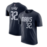 NBA - Cooper Flagg Dallas Mavericks Jordan Brand 2025 NBA Draft First Round Pick Statement Edition Name & Number T-Shirt - Navy