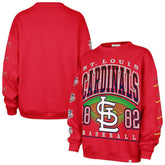 St. Louis Cardinals '47 Women's Trendy Team Go Big Oversized Sweatshirt for sale