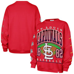 St. Louis Cardinals '47 Women's Trendy Team Go Big Oversized Sweatshirt for sale