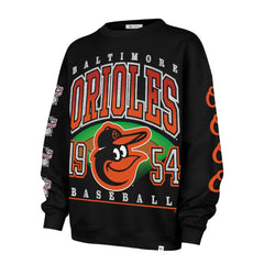 Baltimore Orioles '47 Women's Trendy Team Go Big Oversized Sweatshirt On Sale
