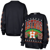 Houston Astros '47 Women's Trendy Team Go Big Oversized Sweatshirt On Sale