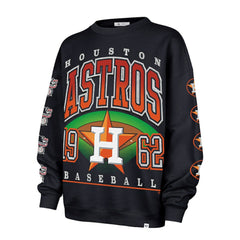 Houston Astros '47 Women's Trendy Team Go Big Oversized Sweatshirt On Sale