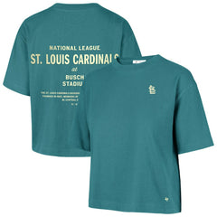 St. Louis Cardinals '47 Women's Contemporary Basics Leon City T-Shirt Sale
