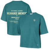 Milwaukee Brewers '47 Women's Contemporary Basics Leon City T-Shirt for sale