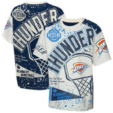 NBA - Oklahoma City Thunder Outerstuff Youth Top Player All-Over-Print T-Shirt - Cream