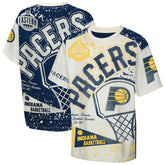 NBA - Indiana Pacers Outerstuff Youth Top Player All-Over-Print T-Shirt - Cream