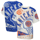 NBA - New York Knicks Outerstuff Youth Top Player All-Over-Print T-Shirt - Cream