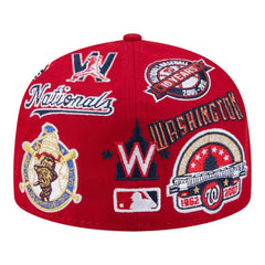 Washington Nationals New Era All Over 59FIFTY Fitted Hat Clearance