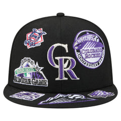 Colorado Rockies New Era All Over 59FIFTY Fitted Hat On Sale