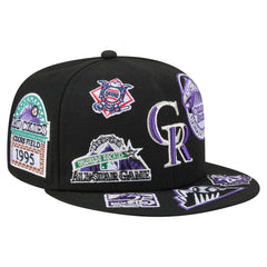 Colorado Rockies New Era All Over 59FIFTY Fitted Hat On Sale