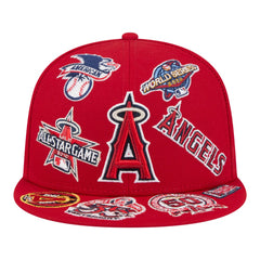 Los Angeles Angels New Era All Over 59FIFTY Fitted Hat Clearance