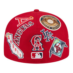 Los Angeles Angels New Era All Over 59FIFTY Fitted Hat Clearance