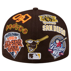 San Diego Padres New Era All Over 59FIFTY Fitted Hat for sale