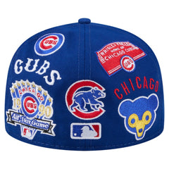 Chicago Cubs New Era All Over 59FIFTY Fitted Hat Clearance