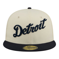 Detroit Tigers New Era Two-Tone Stitch 59FIFTY Fitted Hat Clearance