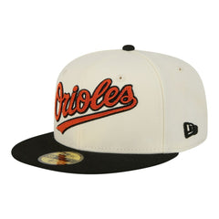 Baltimore Orioles New Era Two-Tone Stitch 59FIFTY Fitted Hat Clearance