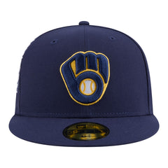 Milwaukee Brewers New Era Hidden Hit 59FIFTY Fitted Hat Sale