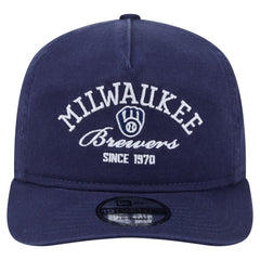 Milwaukee Brewers New Era Stacked 19TWENTY Adjustable Hat On Sale