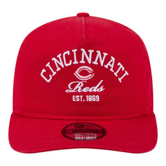 Cincinnati Reds New Era Stacked 19TWENTY Adjustable Hat discount